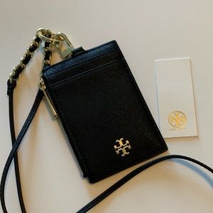 TORY BURCH  Emerson Lanyard and Wallet